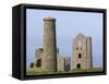 Ruins of Wheal Coates Tin Mine-Ashley Cooper-Framed Stretched Canvas