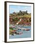 Ruins of Whitby Abbey Above Whitby on North Yorkshire Coast in Northern England, United Kingdom-Miva Stock-Framed Premium Photographic Print