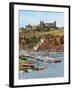 Ruins of Whitby Abbey Above Whitby on North Yorkshire Coast in Northern England, United Kingdom-Miva Stock-Framed Premium Photographic Print