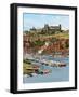 Ruins of Whitby Abbey Above Whitby on North Yorkshire Coast in Northern England, United Kingdom-Miva Stock-Framed Photographic Print