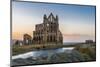 Ruins of Whitby Abbey England-null-Mounted Art Print