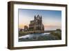 Ruins of Whitby Abbey England-null-Framed Art Print