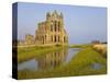 Ruins of Whitby Abbey in North Yorkshire-Paul Thompson-Stretched Canvas