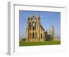 Ruins of Whitby Abbey in North Yorkshire-Paul Thompson-Framed Photographic Print