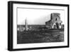 Ruins on Devenish Island-null-Framed Art Print