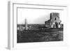 Ruins on Devenish Island-null-Framed Art Print