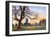 Ruins on the Hill of Slane, County Meath, Ireland, 1924-1926-MC Green-Framed Giclee Print