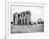 Ruins, Thebes, Egypt, 1893-John L Stoddard-Framed Giclee Print