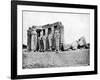 Ruins, Thebes, Egypt, 1893-John L Stoddard-Framed Giclee Print
