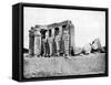 Ruins, Thebes, Egypt, 1893-John L Stoddard-Framed Stretched Canvas