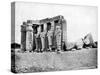 Ruins, Thebes, Egypt, 1893-John L Stoddard-Stretched Canvas