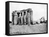 Ruins, Thebes, Egypt, 1893-John L Stoddard-Framed Stretched Canvas