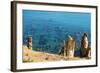 Ruins Underwater of Roman Houses, Les Aiguilles, Tabarka, Tunisia, North Africa-Nico Tondini-Framed Photographic Print