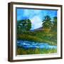 Ruisseau Pres De Marmelade, 2016-Patricia Brintle-Framed Premium Giclee Print