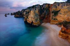 Long Exposure at the Ocean in Algarve, Portugal-ruivalesousa-Photographic Print