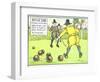 Rule VIII: Unless with the Opponents Consent a Ball in Play Shall Not be Moved-Charles Crombie-Framed Giclee Print