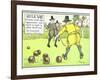 Rule VIII: Unless with the Opponents Consent a Ball in Play Shall Not be Moved-Charles Crombie-Framed Giclee Print