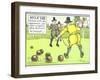 Rule VIII: Unless with the Opponents Consent a Ball in Play Shall Not be Moved-Charles Crombie-Framed Giclee Print