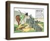 Rule XII: When a Balls Lies in or Touches a Hazard, Nothing Shall be Done to Improve Its Lie-Charles Crombie-Framed Premium Giclee Print