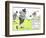 Rule XIII: If Ye Player's Ball Strike an Opponent's Caddie-Charles Crombie-Framed Giclee Print