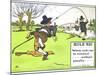 Rule XIII: Worm Casts May be Removed...Without Penalty..., from "Rules of Golf," Published c. 1905-Charles Crombie-Mounted Giclee Print