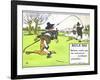 Rule XIII: Worm Casts May be Removed...Without Penalty..., from "Rules of Golf," Published c. 1905-Charles Crombie-Framed Giclee Print