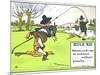 Rule XIII: Worm Casts May be Removed...Without Penalty..., from "Rules of Golf," Published c. 1905-Charles Crombie-Mounted Giclee Print