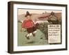 Rule XV: When a Ball Has to Be Dropped the Player Shall Drop It, from 'Rules of Golf', Published…-Charles Crombie-Framed Giclee Print