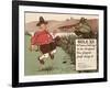 Rule XV: When a Ball Has to Be Dropped the Player Shall Drop It, from 'Rules of Golf', Published…-Charles Crombie-Framed Giclee Print