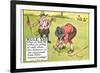 Rule XVI: When Ye Balls Lie Within Six Inches of Each Other..., from "Rules of Golf"-Charles Crombie-Framed Giclee Print