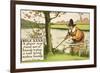 Rule XXXII: A Player May Stand out of Bounds to Play a Ball Lying Within Bounds, from Rules of Golf-Charles Crombie-Framed Giclee Print