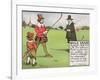 Rule XXXIII: A Player Shall Not Ask for Advice from Anyone But His...Caddie-Charles Crombie-Framed Giclee Print