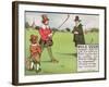 Rule XXXIII: A Player Shall Not Ask for Advice from Anyone But His...Caddie-Charles Crombie-Framed Giclee Print