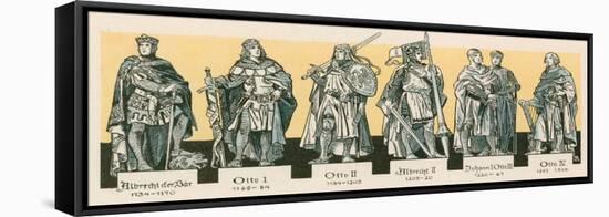 Rulers of Brandenburg-null-Framed Stretched Canvas