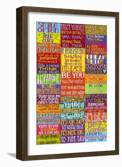 Rules 2-Carla Bank-Framed Premium Giclee Print