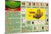 Rules of Blackjack, Las Vegas, Nevada-null-Mounted Premium Giclee Print