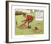 Rules of Golf - Rule XVIII-Charles Crombie-Framed Premium Giclee Print