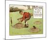 Rules of Golf - Rule XVIII-Charles Crombie-Mounted Premium Giclee Print