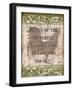 Rules of Kitchen 1-Diane Stimson-Framed Art Print