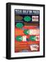 Rules of Texas Hold’em-null-Framed Art Print