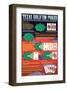 Rules of Texas Hold’em-null-Framed Art Print