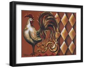 Rules the Roosters I-Tiffany Hakimipour-Framed Art Print