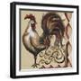 Rules the Roosters Square I-Tiffany Hakimipour-Framed Art Print