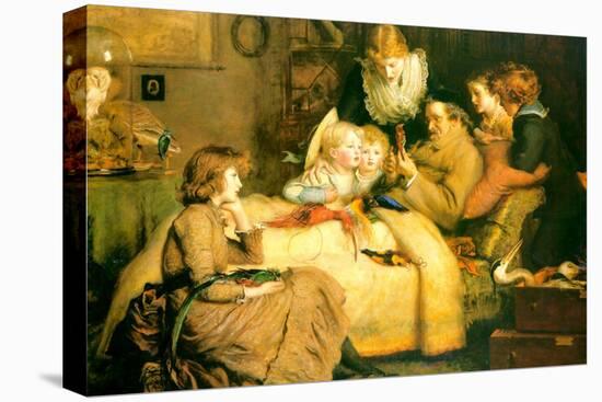 Ruling Passion-John Everett Millais-Stretched Canvas