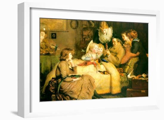 Ruling Passion-John Everett Millais-Framed Art Print