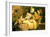 Ruling Passion-John Everett Millais-Framed Art Print