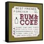 Rum and Coke-Ashley Sta Teresa-Framed Stretched Canvas