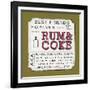 Rum and Coke-Ashley Sta Teresa-Framed Art Print