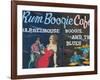 Rum Boogie Cafe, Wall Mural, Beale Street Entertainment Area, Memphis, Tennessee, USA-Walter Bibikow-Framed Photographic Print