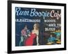 Rum Boogie Cafe, Wall Mural, Beale Street Entertainment Area, Memphis, Tennessee, USA-Walter Bibikow-Framed Photographic Print